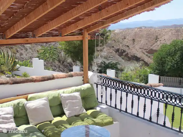 Cortijo naturista con vistas en España, Andalucía, Oria - apartamento Estudio con terraza