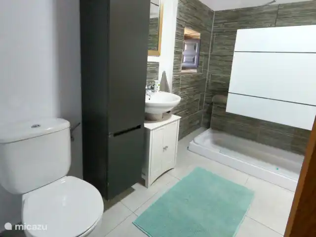 Cortijo naturista con vistas en España, Andalucía, Oria - apartamento Cuarto de baño apartamento grande