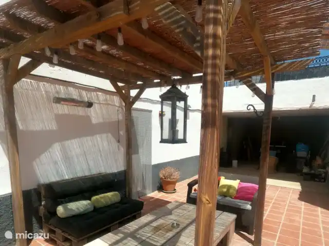 Cortijo naturista con vistas en España, Andalucía, Oria - apartamento Terraza