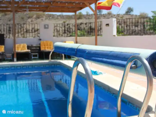 Cortijo naturista con vistas en España, Andalucía, Oria - apartamento piscina