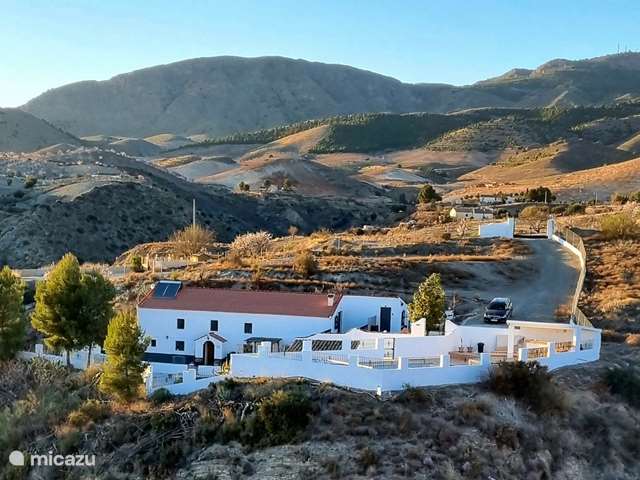 Casa vacacional España, Andalucía, Oria - apartamento Cortijo naturista con vistas