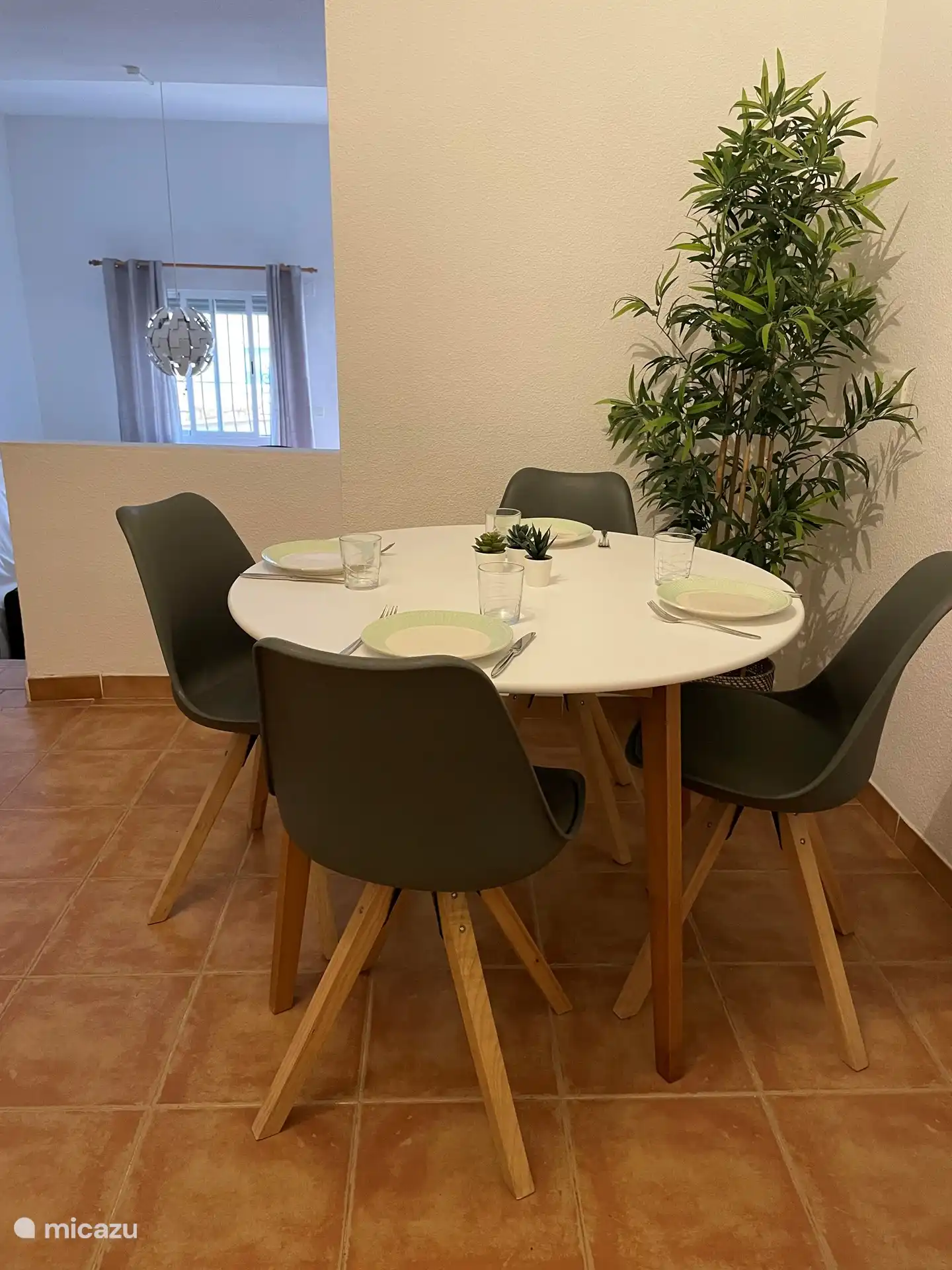 Der Essbereich für 4 Personen