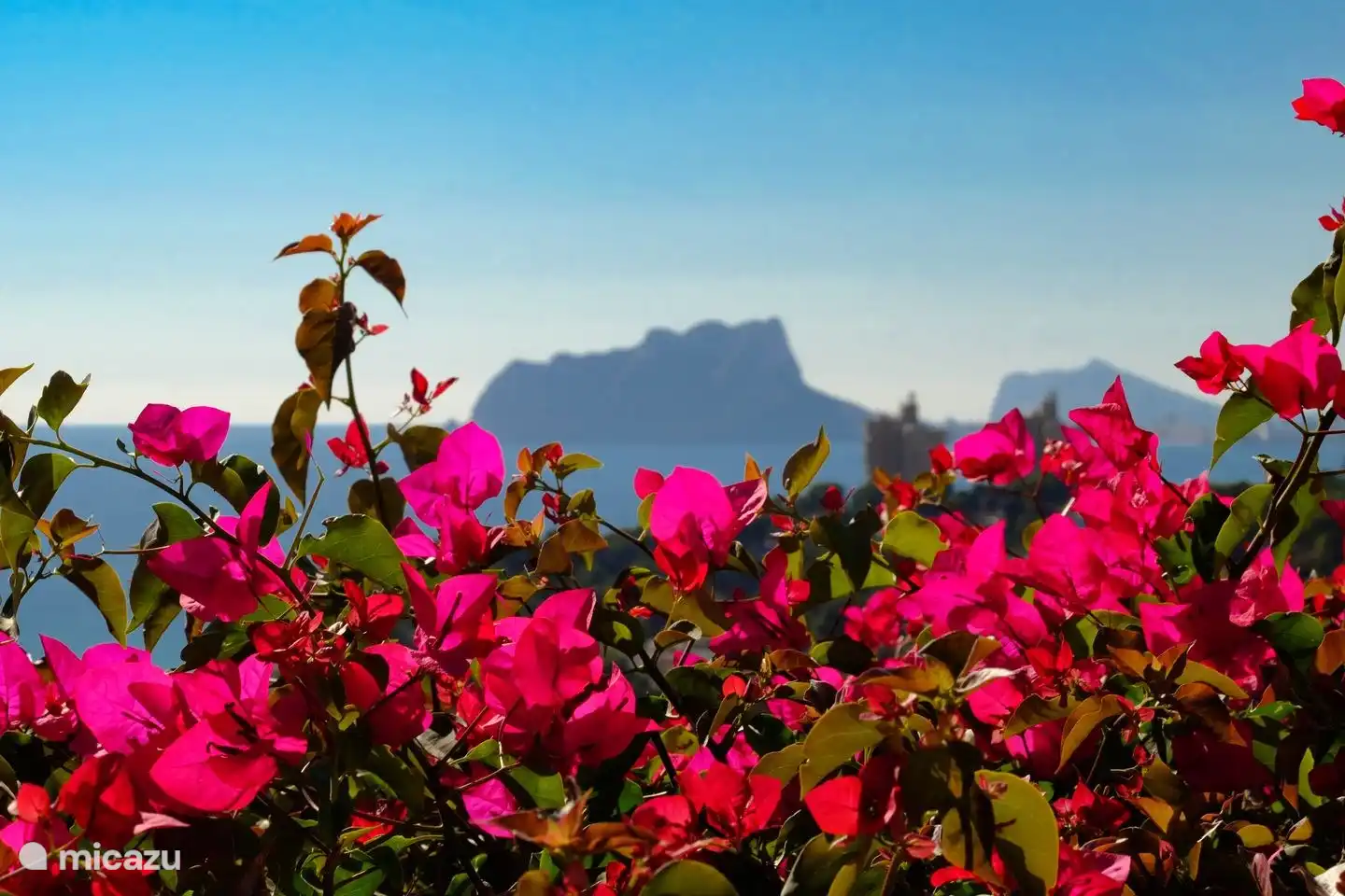 Beautiful sea view from Villa Bahia del Portet in Moraira