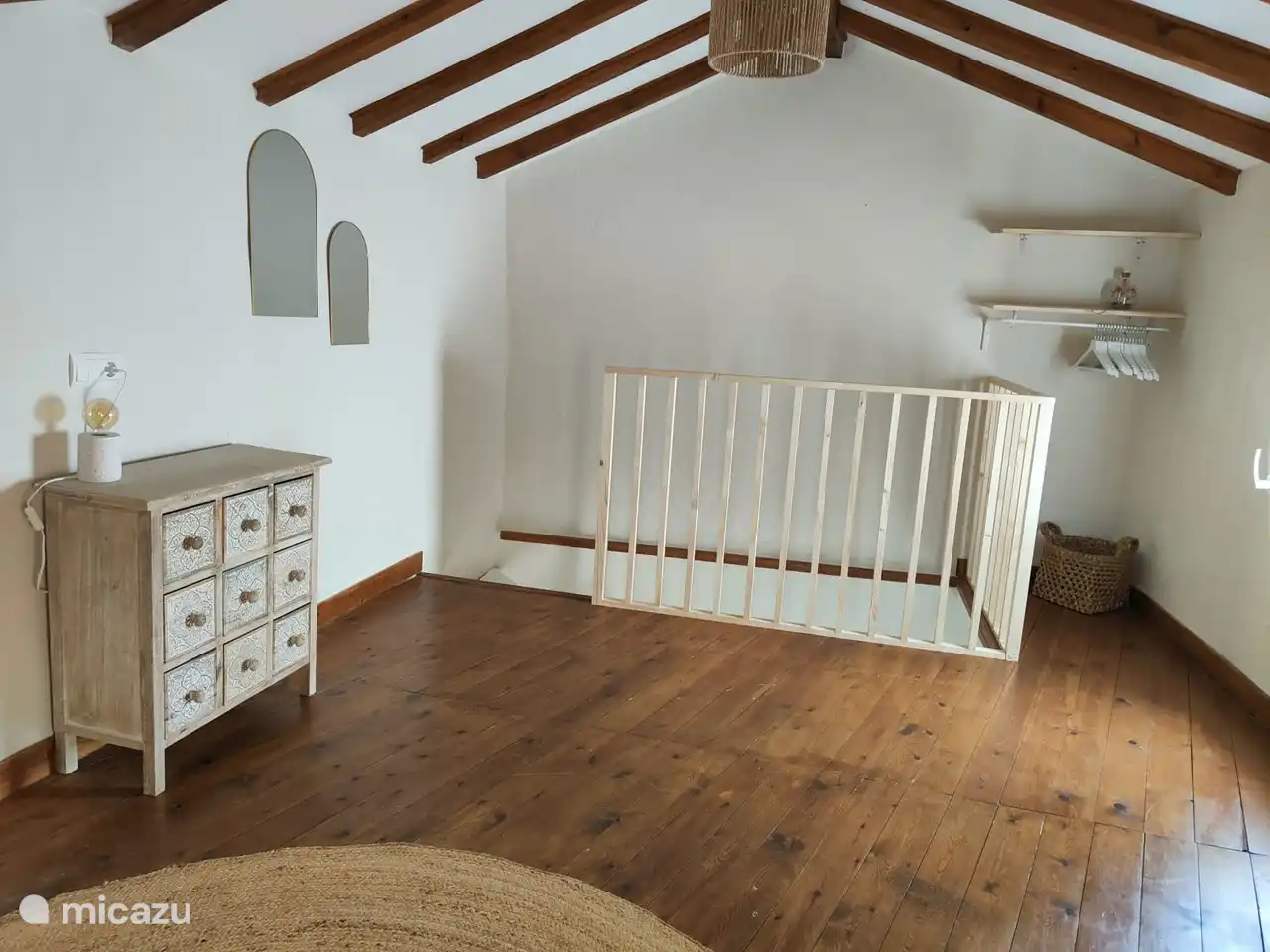 Atterrissage avec buffet au premier étage