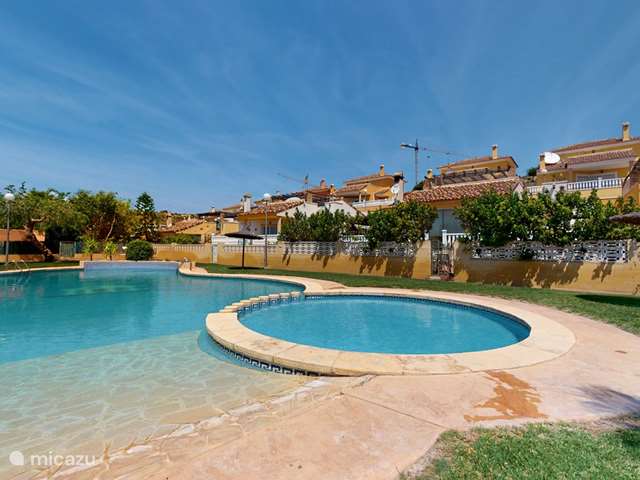 Vakantiehuis Spanje, Costa Blanca, Muchamiel - Alicante - chalet Onberispelijke bungalow met uitzicht op zee