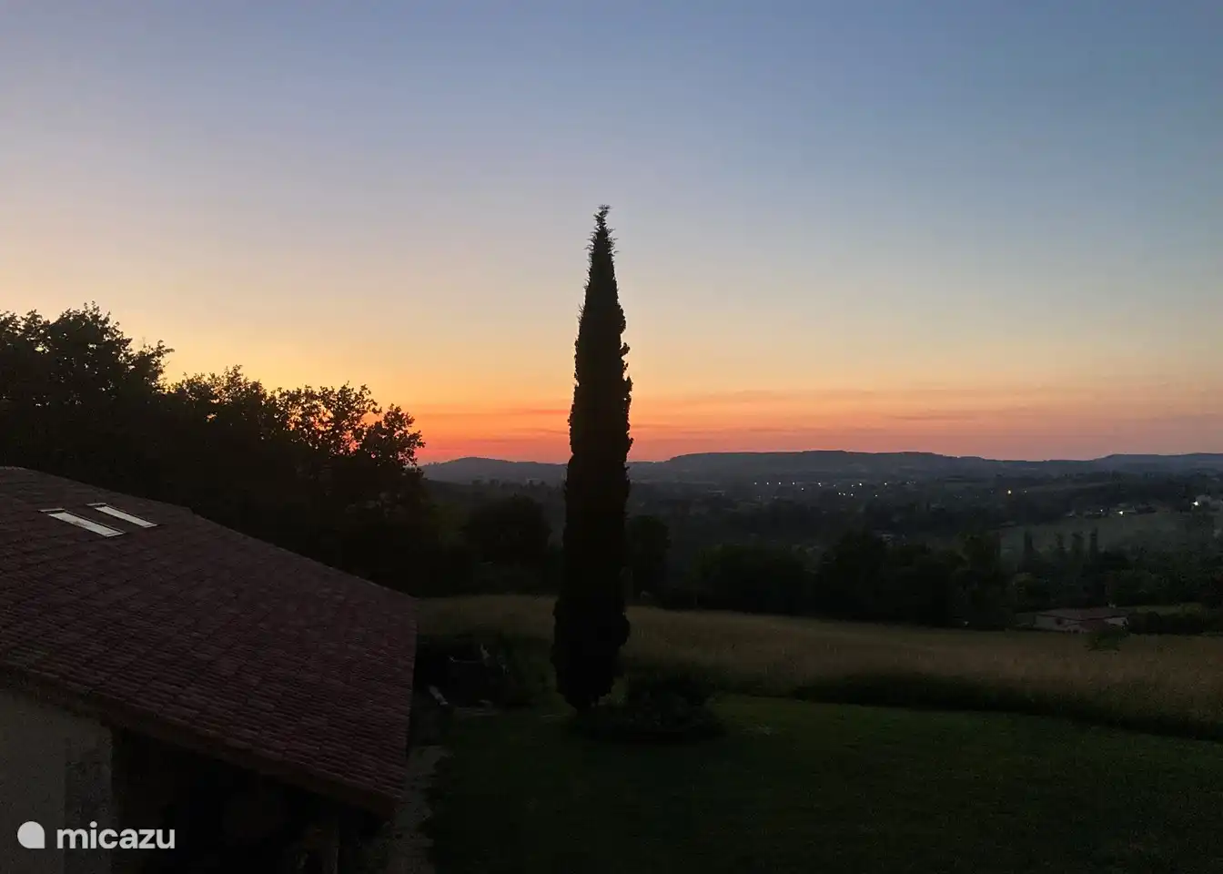 Das könnte einfach die Aussicht sein...