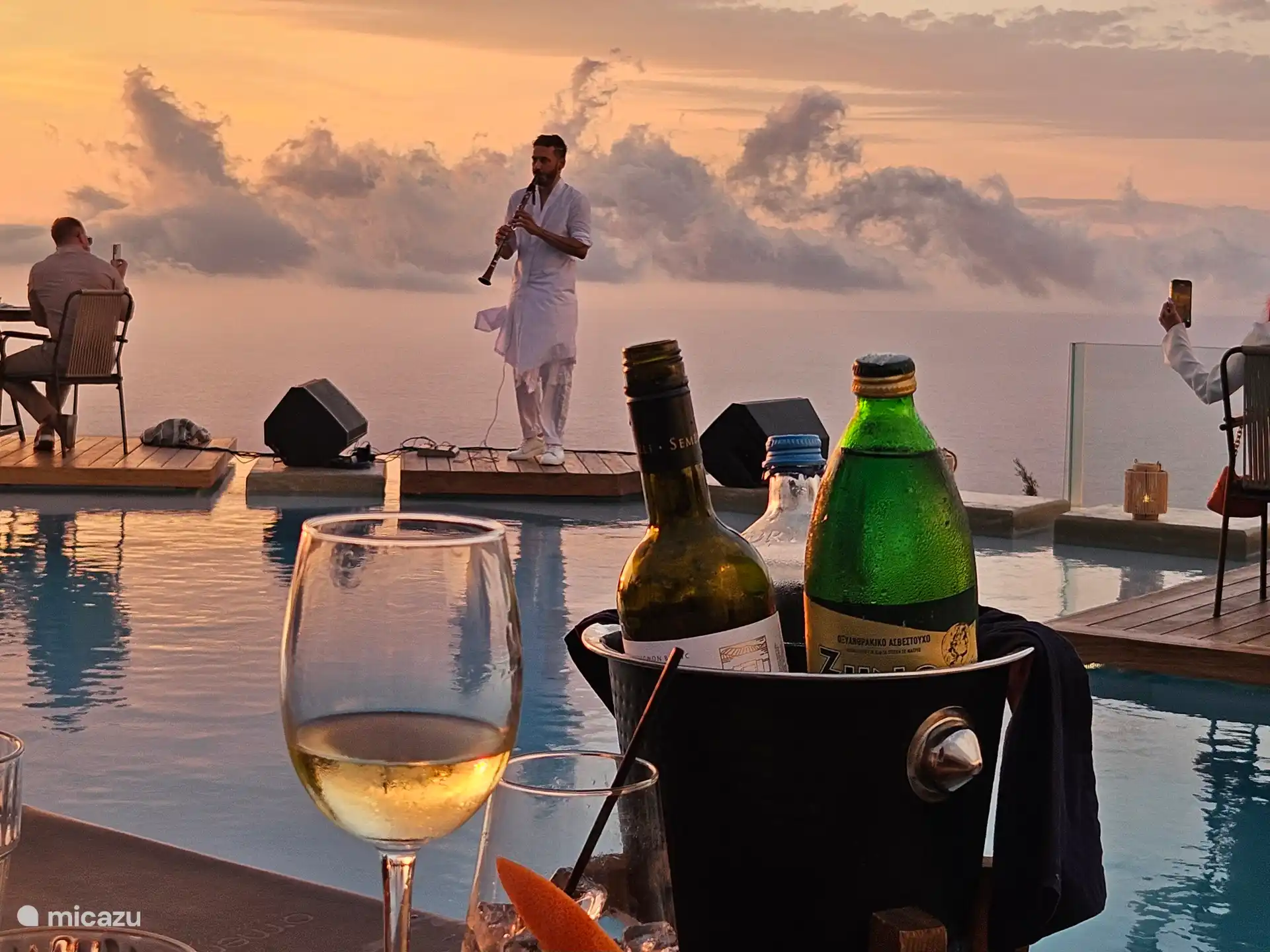 Romantisch eten in het nabijgelegen Lefkas