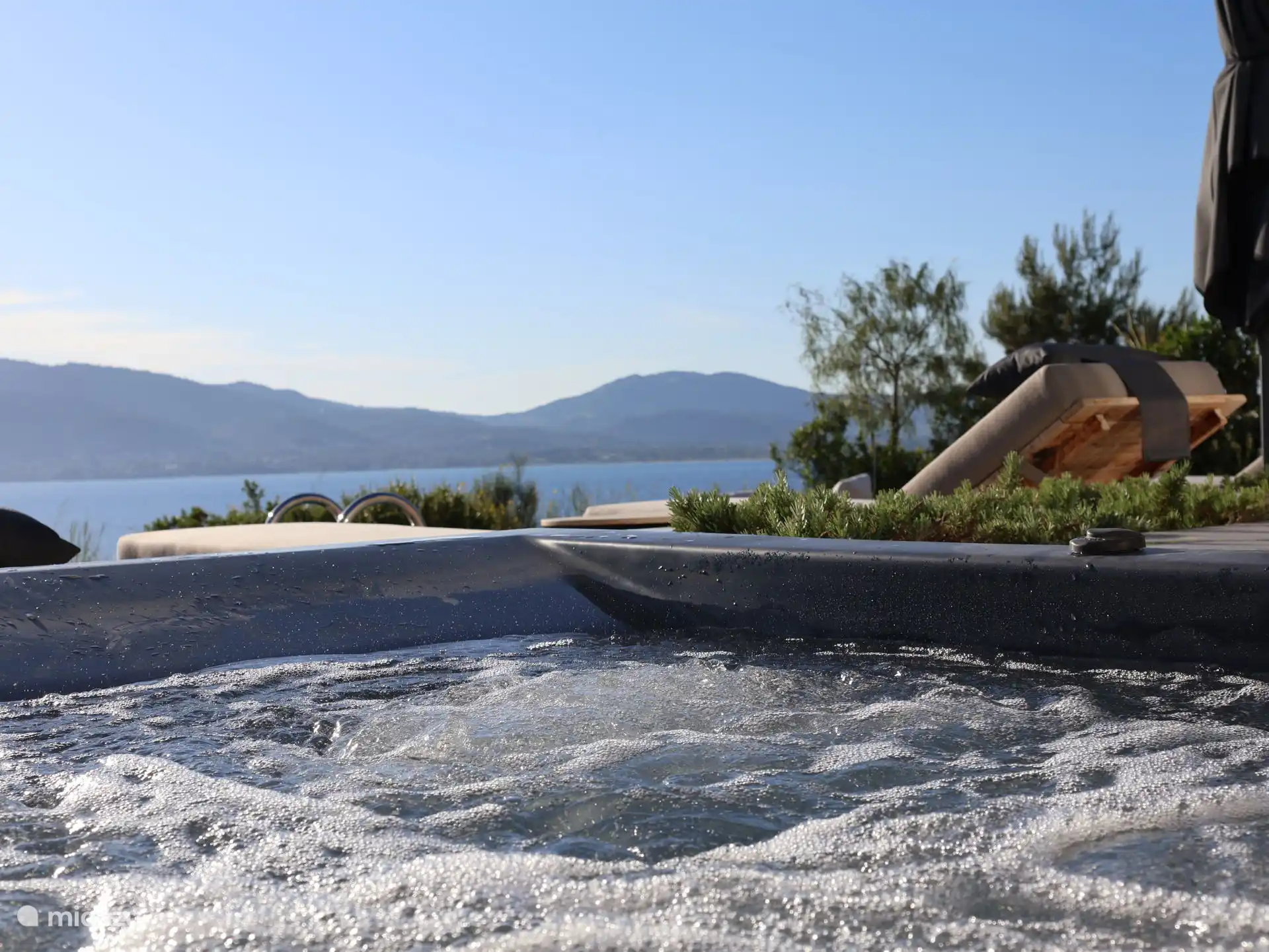Jacuzzi met uitzicht