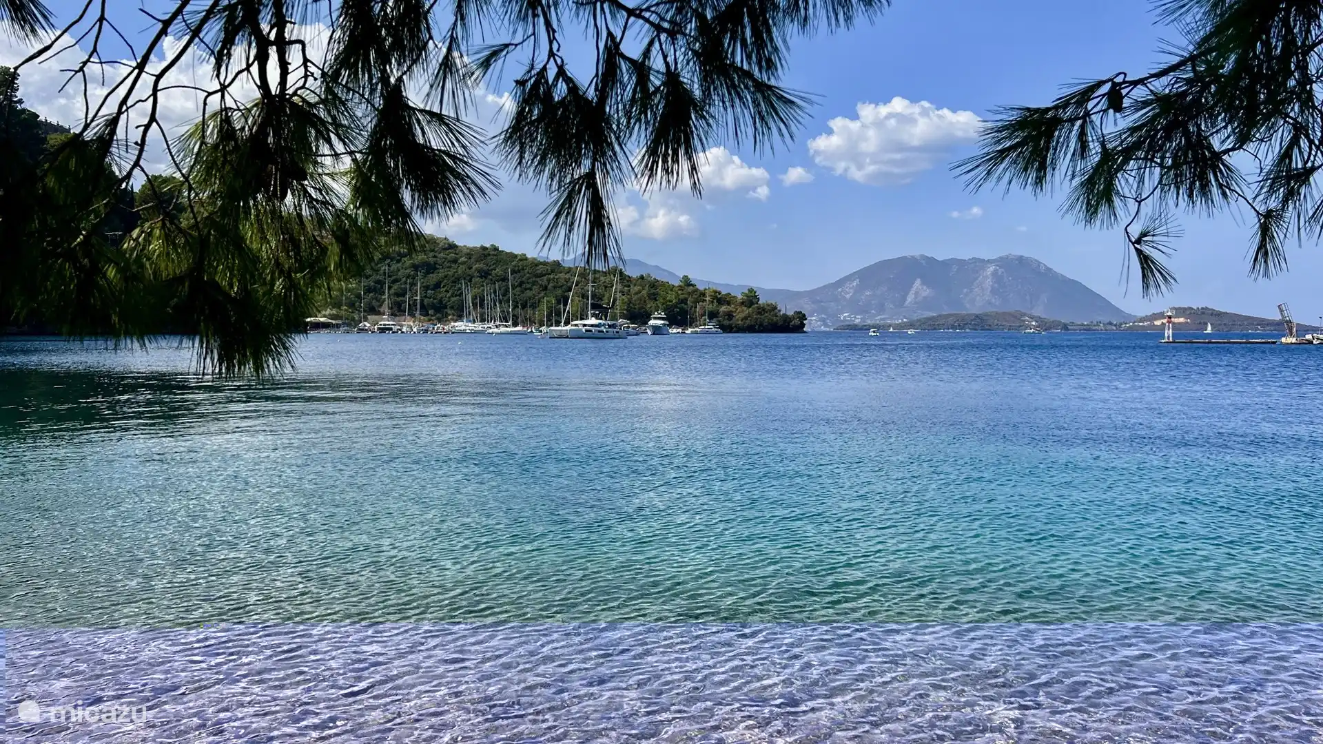 Mittagessen in Meganisi