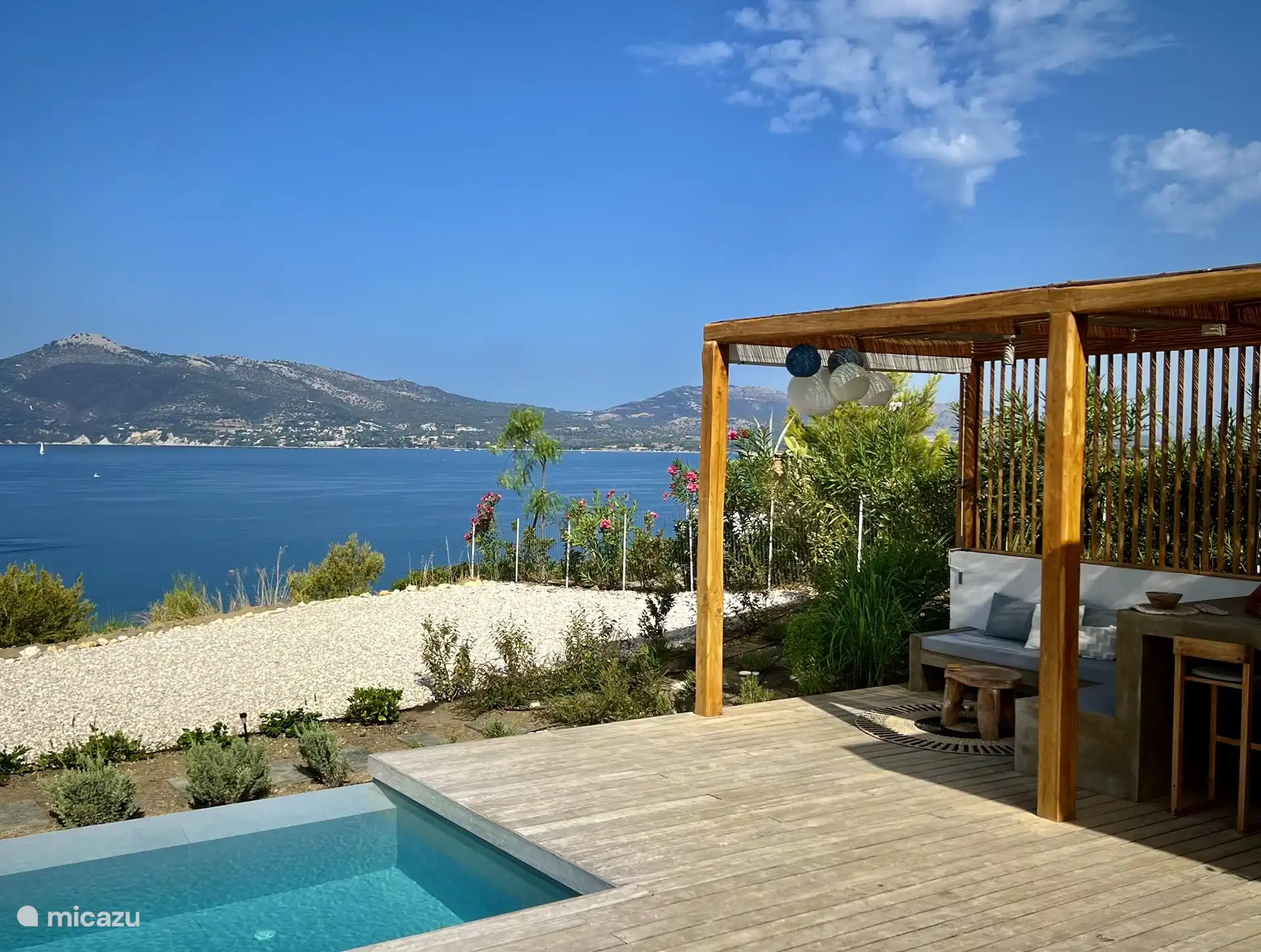 Blick auf die Bucht von Paleros