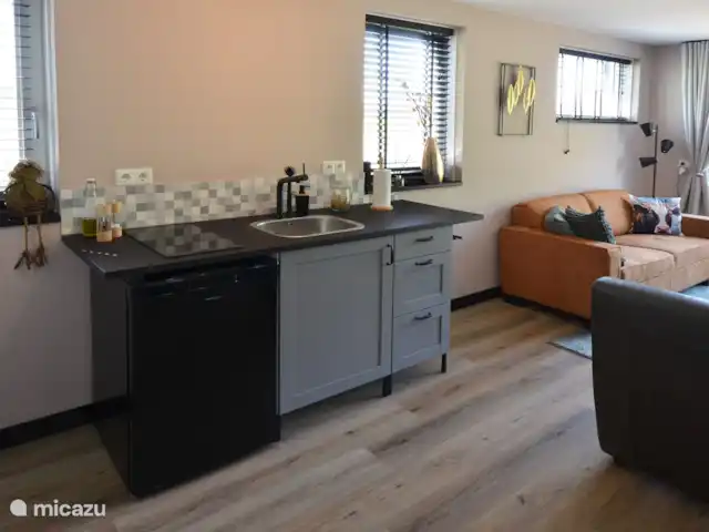 Loge 'De Boeskool' | Pays-Bas, Overijssel, Denekamp - cabane en bois / lodge Cuisine/salon