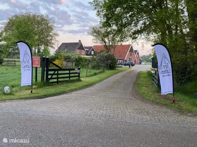 Loge 'De Boeskool' | Pays-Bas, Overijssel, Denekamp - cabane en bois / lodge Arrivée à Erve Lubben