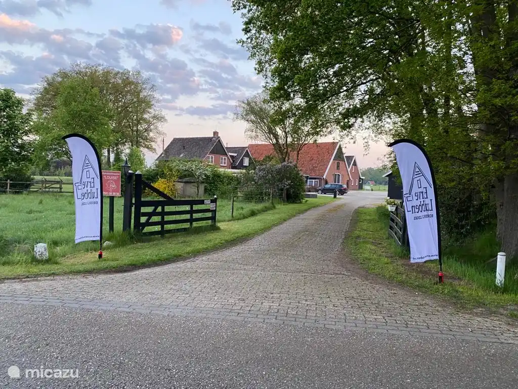 Aankomst bij Erve Lubben