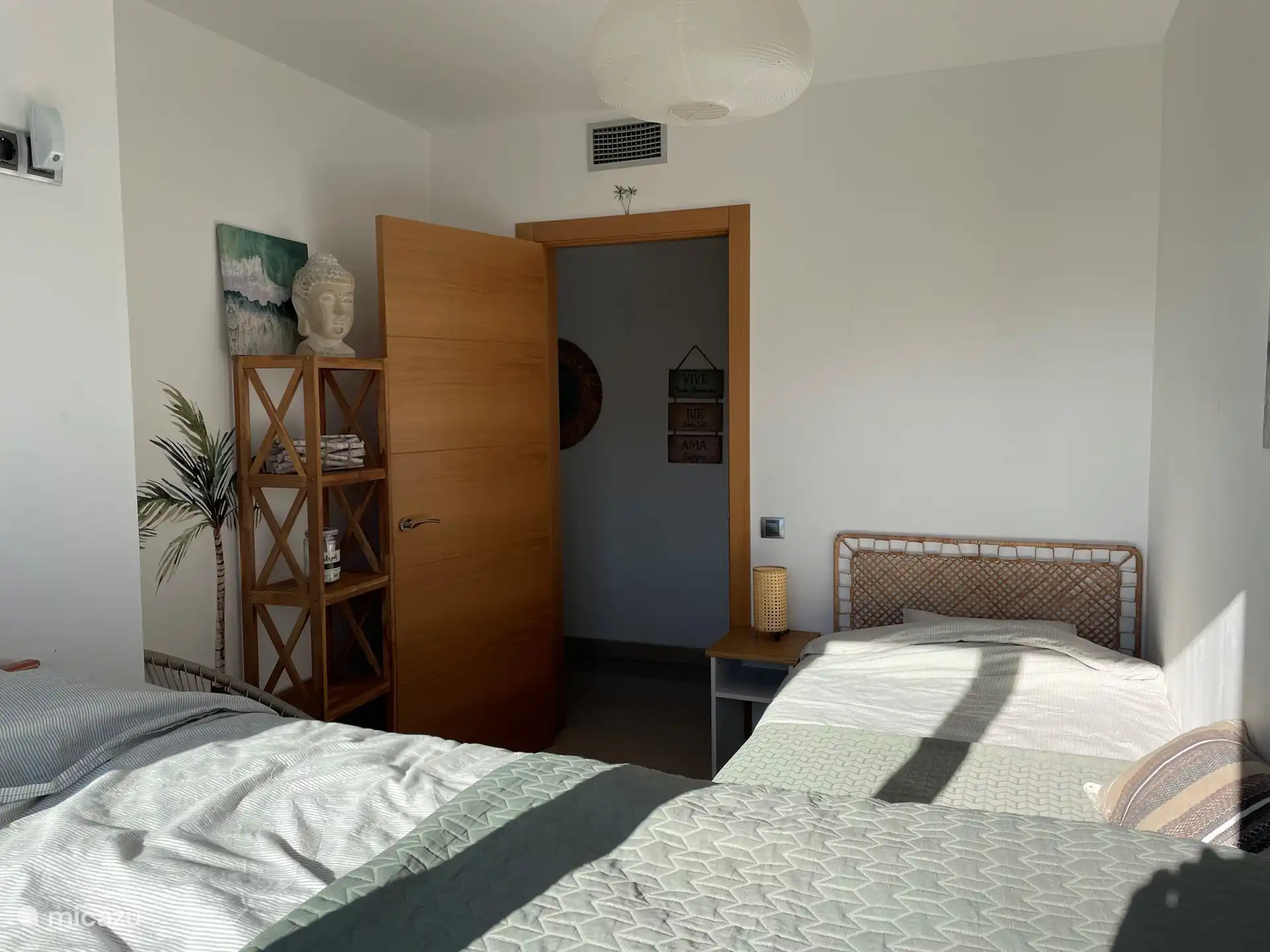 Chambre avec 1 lit mezzanine