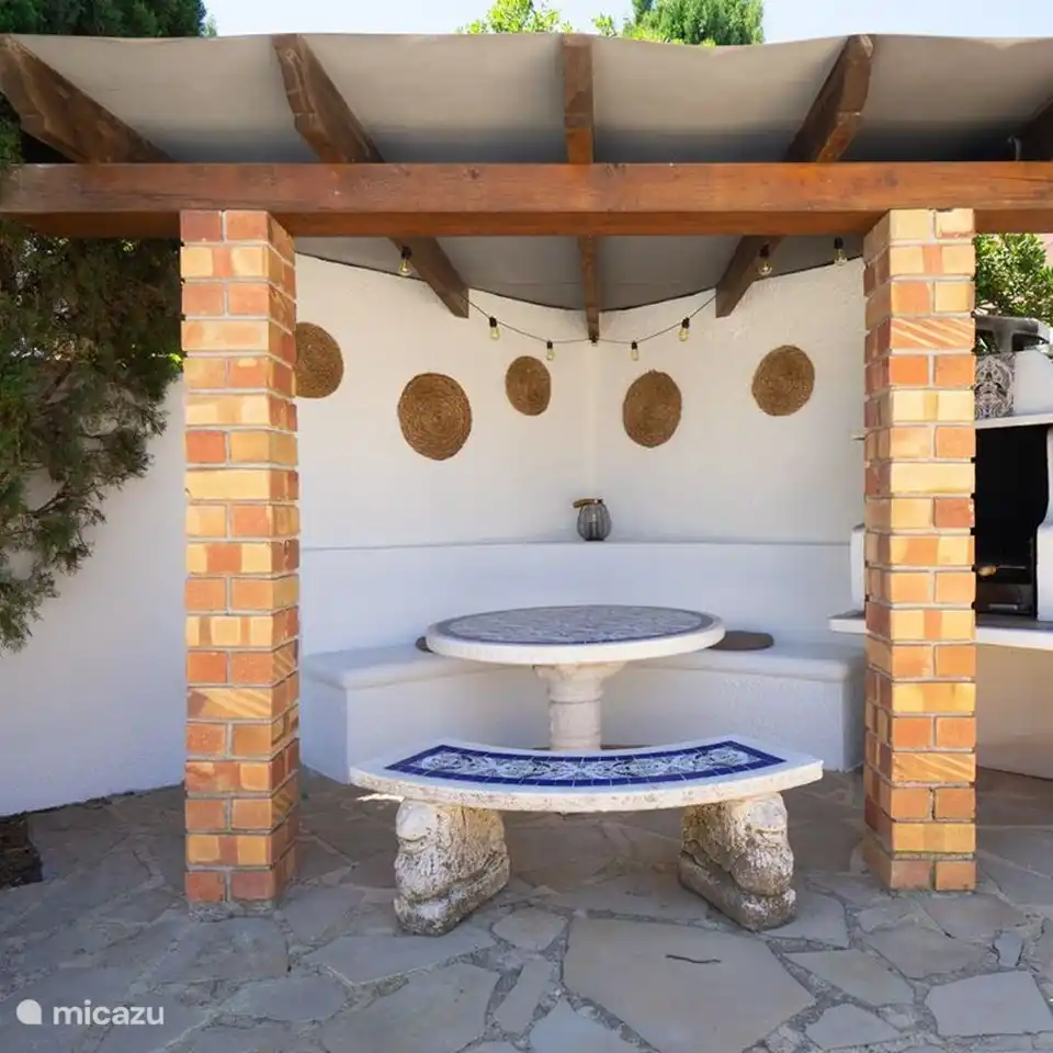 Der Grillplatz der Villa Alicia