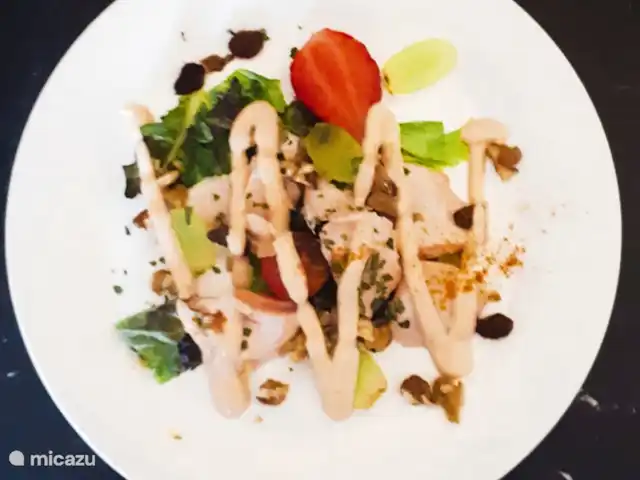 Villa Verte La chambre Vos en Francia, Alta Viena, Saint-Mathieu - alojamiento y desayuno ejemplo de aperitivo