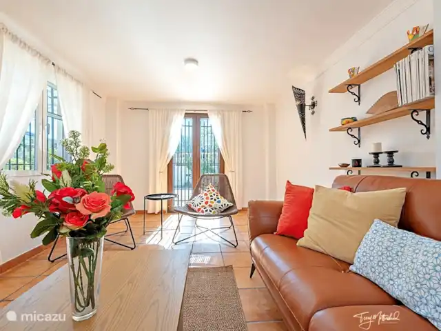 Villa Puente Romana en España, Andalucía, Montefrio  - villa sala de estar