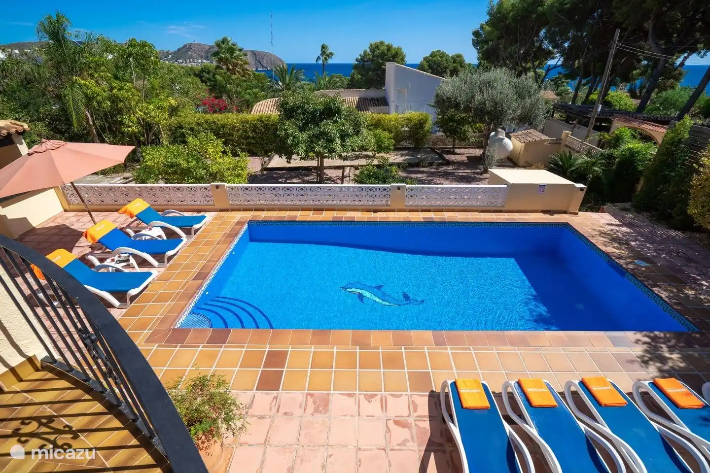 Villa Patricia verfügt über einen großen privaten Pool mit viel Privatsphäre