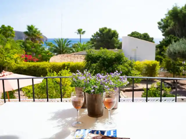 Villa Patricia | Moraire | 8 personnes | Espagne, Costa Blanca, Moraira - villa De la terrasse couverte, Villa Patricia a une belle vue mer
