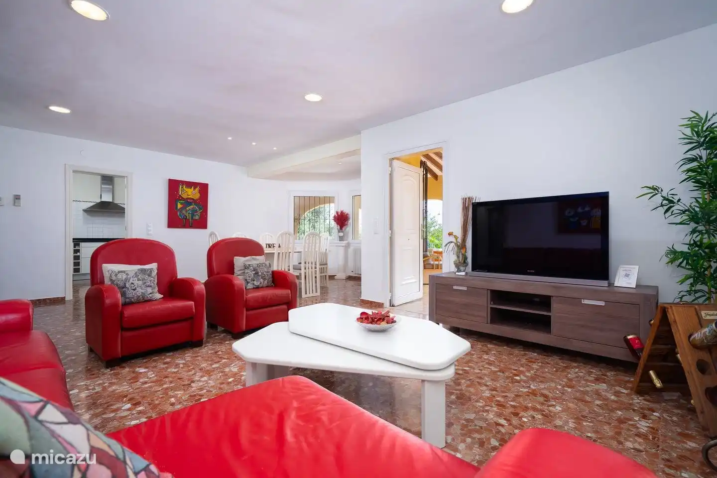 Villa Patricia verfügt über ein geräumiges Wohnzimmer