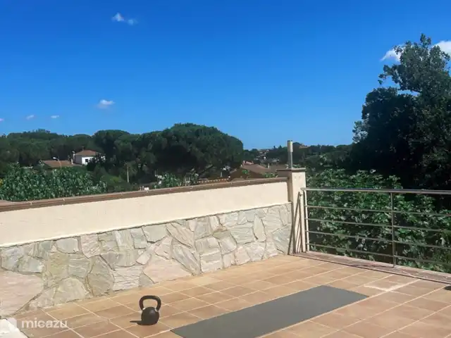 Casa Els Pins met verwarmd zwembad huren in Spanje, Costa Brava, Blanes - villa Ruimte voor Yoga en Sport