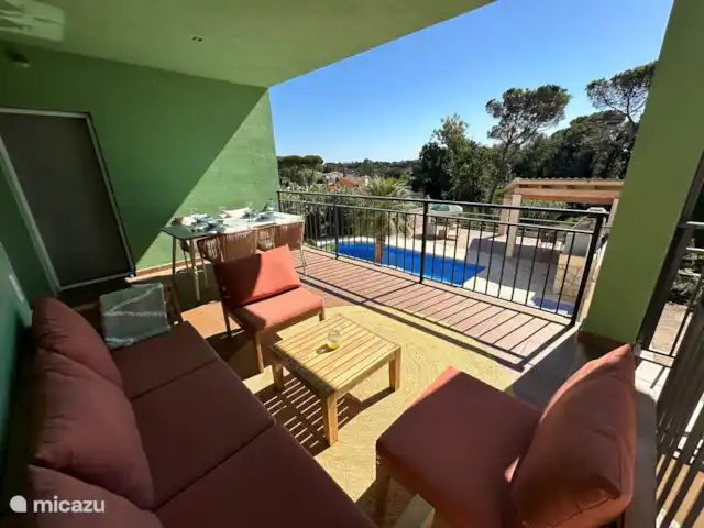 Casa Els Pins met verwarmd zwembad huren in Spanje, Costa Brava, Blanes - villa Veranda