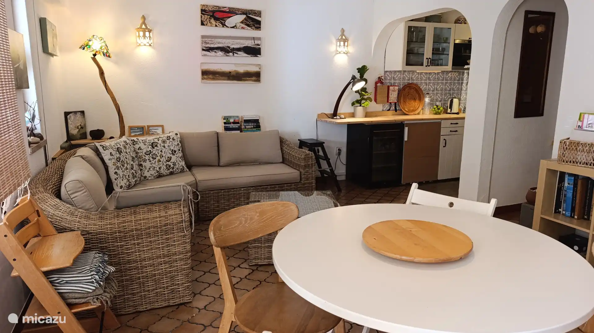 Verbindung mit der Küche