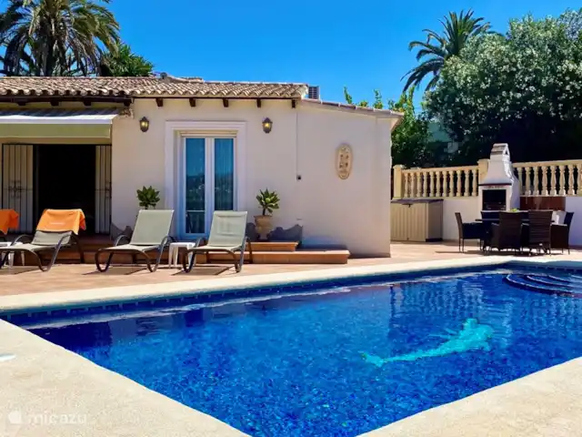 Villa Maya | Moraire | 6 personnes | Espagne, Costa Blanca, Moraira - villa Il y a une terrasse autour de la piscine