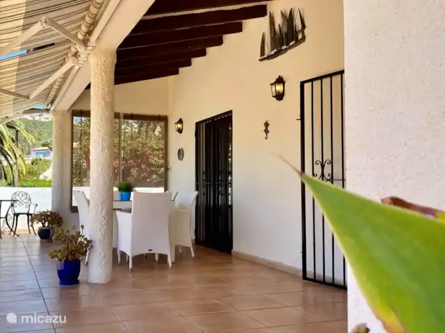 Villa Maya | Moraire | 6 personnes | Espagne, Costa Blanca, Moraira - villa La terrasse avant couverte de la Villa Maia