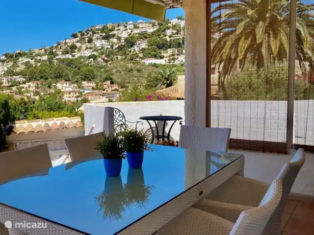 Villa Maya | Moraire | 6 personnes | Espagne, Costa Blanca, Moraira - villa La belle vue depuis la terrasse avant