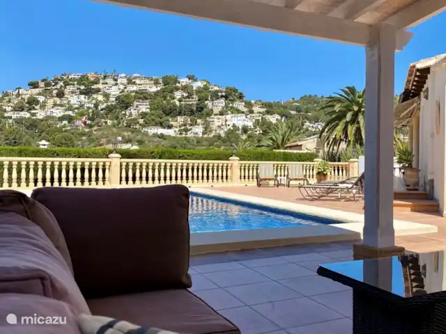 Villa Maya | Moraire | 6 personnes | Espagne, Costa Blanca, Moraira - villa Villa Maia à Moraira a une belle vue sur les montagnes depuis la terrasse du salon