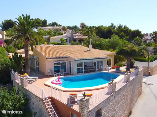 Villa Annamar | Moraire | 6 personnes | Espagne, Costa Blanca, Moraira - villa La Villa Annamar est située plus haut, elle offre donc une vue magnifique sur la mer