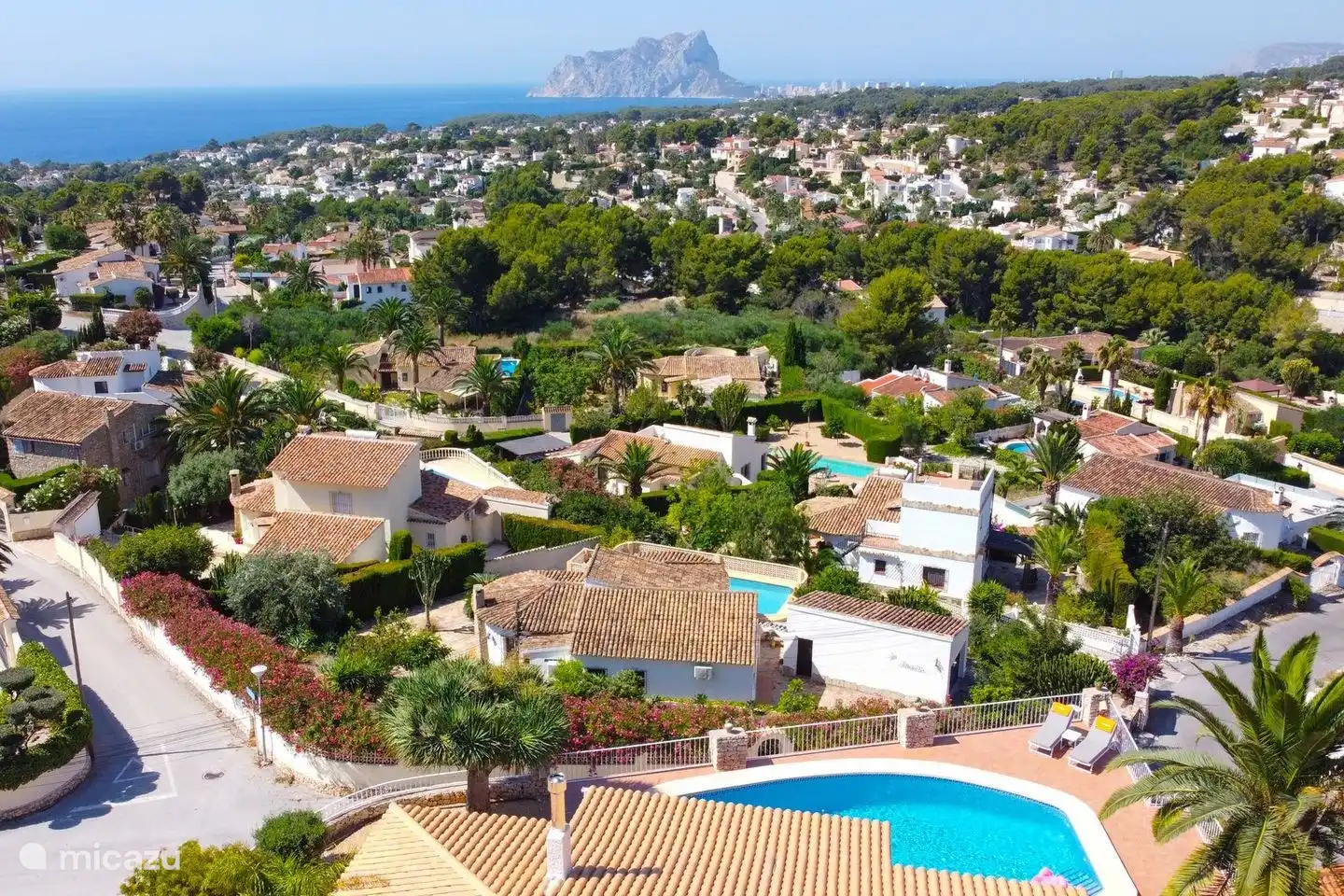 Villa Annamar bietet einen wunderschönen Panoramablick auf das Meer