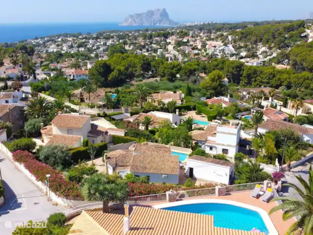 Villa Annamar | Moraire | 6 personnes | Espagne, Costa Blanca, Moraira - villa La Villa Annamar offre une vue panoramique magnifique sur la mer