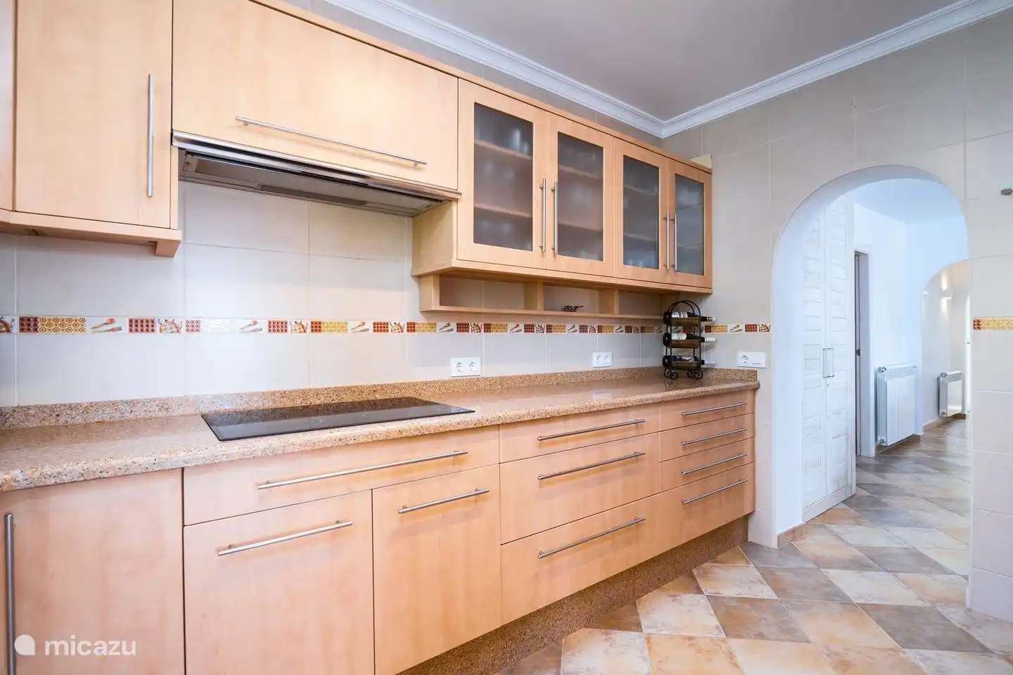 Die Küche der Villa Annamar ist komplett ausgestattet