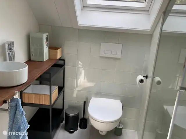 Location de Vacances Pays-Bas, Gueldre, Lochem, maison de vacances - Boshuis Wabi Sabi Salle de bain à l'étage
