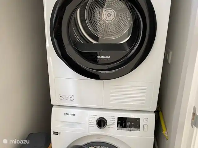 Location de Vacances Pays-Bas, Gueldre, Lochem, maison de vacances - Boshuis Wabi Sabi Buanderie avec machine à laver et sèche-linge