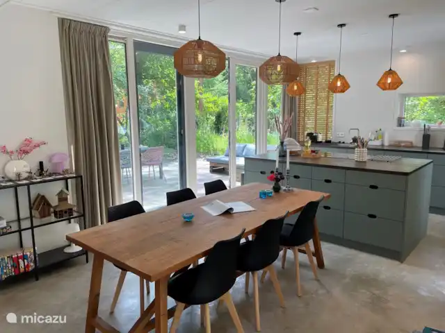 Location de Vacances Pays-Bas, Gueldre, Lochem, maison de vacances - Boshuis Wabi Sabi Salle à manger