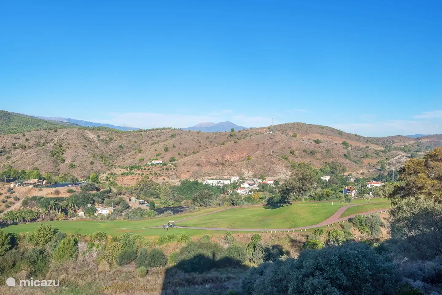 Uitzicht op de golfbaan van Alhaurín Golf