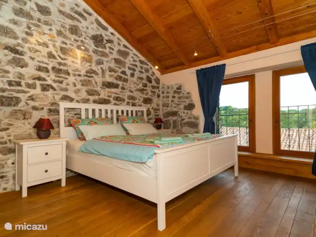 villa en Croacia, Kvarner, Opatija – Villa Salvia dormitorio