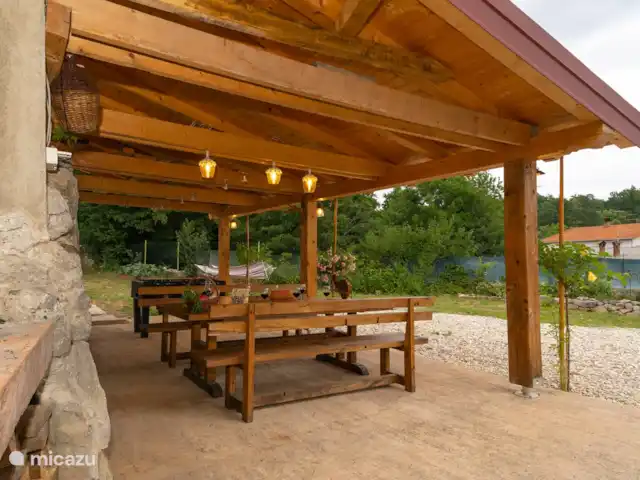 villa en Croacia, Kvarner, Opatija – Villa Salvia veranda