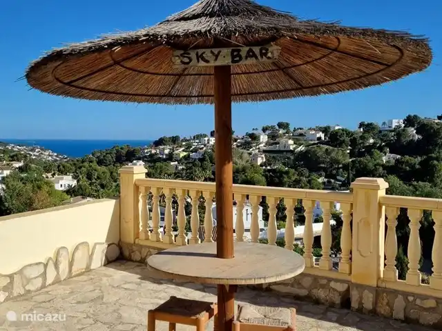 Villa Terramar | Benissa | 6 personnes | Espagne, Costa Blanca, Benissa - villa Il y a une vue sur la mer depuis le sky bar de la Villa Terramar
