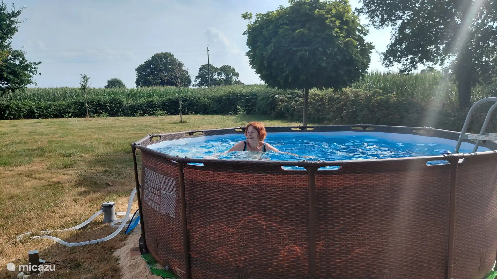 La piscine à éclaboussures