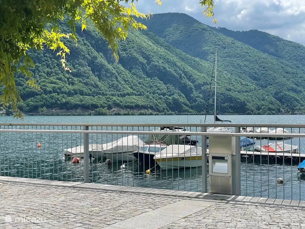 Boote können auch gemietet werden.