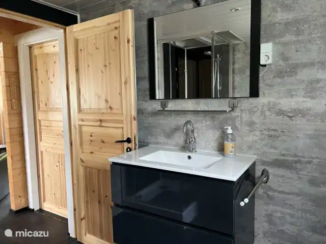 Boshuis De Dollenburcht | Pays-Bas, Drenthe, Spier - bungalow Salle de bains