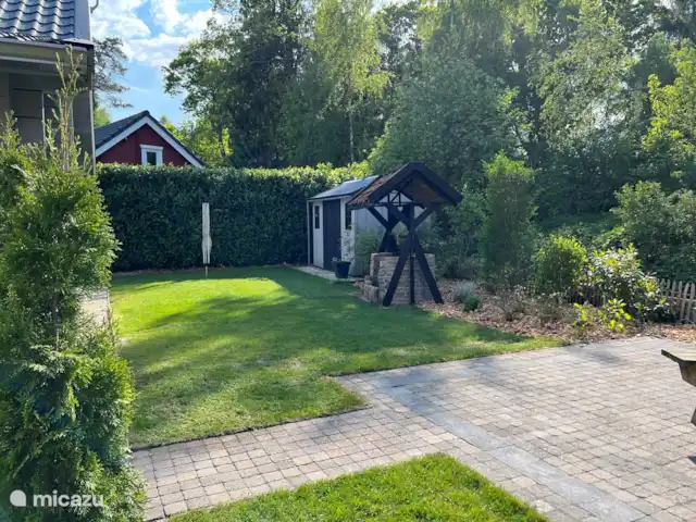 Boshuis De Dollenburcht | Pays-Bas, Drenthe, Spier - bungalow Jardin autour (4)
