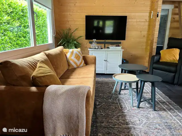 Boshuis De Dollenburcht | Pays-Bas, Drenthe, Spier - bungalow Le salon