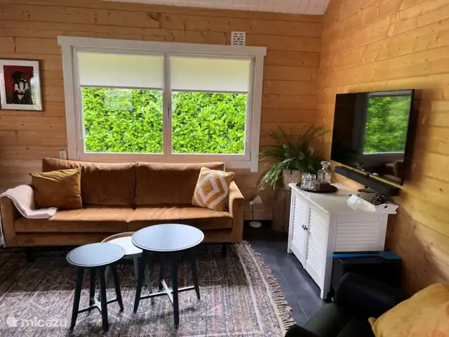 Boshuis De Dollenburcht | Pays-Bas, Drenthe, Spier - bungalow Le salon