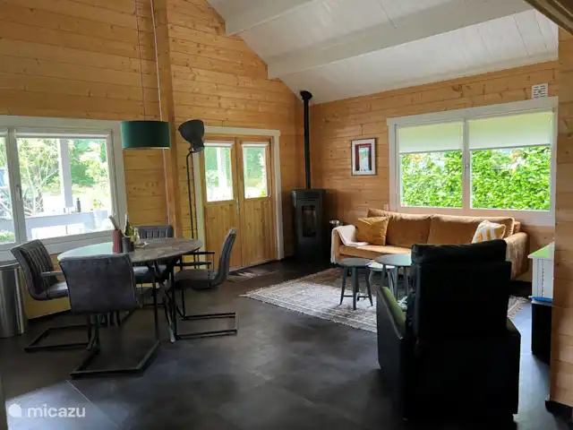 Boshuis De Dollenburcht | Pays-Bas, Drenthe, Spier - bungalow Le salon