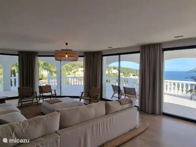 Villa La Palma | Espagne, Costa Blanca, Jávea - villa salon avec vue mer